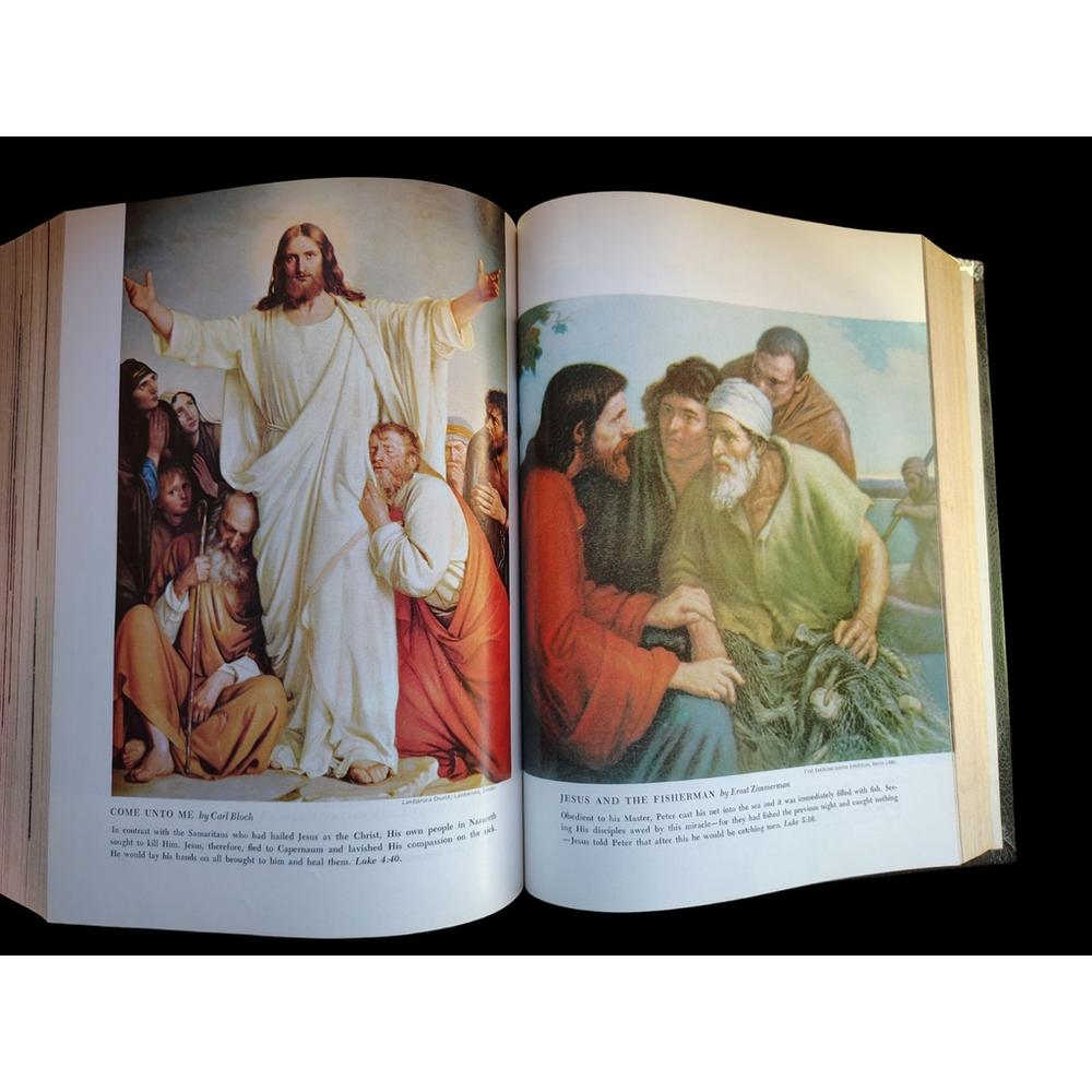 Vintage Holy Bible King James Version Home Health Edt. 3D Cover large - Picture 9 of 9